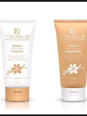 Royal Vanilla Inspired Fragrance Softening Shampoo & Condtioner